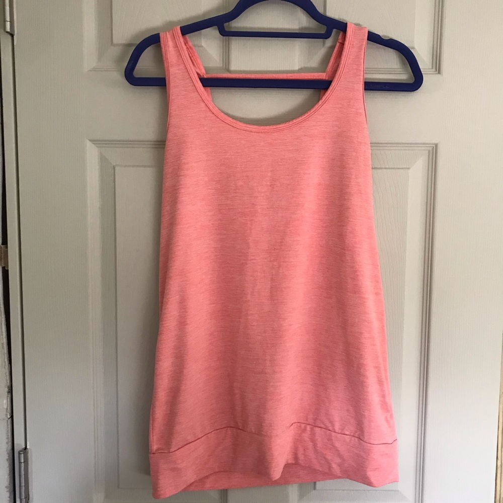 Pink Champion athletic tank top
